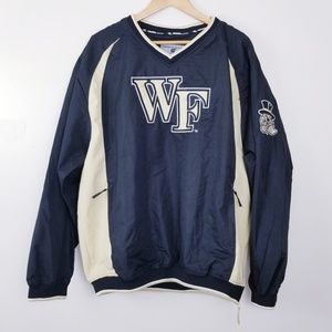 Wake Forest Mens Windbreaker Pullover